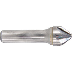 ‎5/16″ Size-1/4″ Shank-120°-CBD 6 Flute Chatterless Countersink - Benchmark Tooling