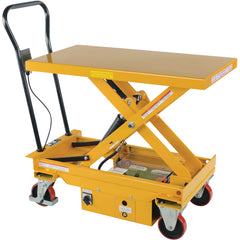 Dc Power Scissor Cart 1K 39.75 × 20.5 - Exact Industrial Supply