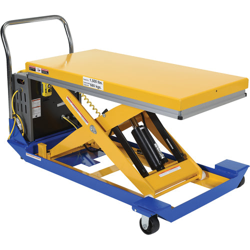 Dc Powered Scissor Cart 1.5K 48 × 24 - Exact Industrial Supply