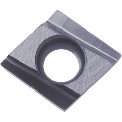 CCET 21505 J PR1225, 0.008″ Corner Radius, 3/32″ Thick, 1/4″ Inscribed Circle, MEGACOAT, 80 Degree Diamond, Turning Indexable Insert