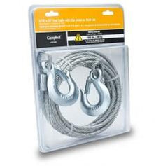5/16"X20' TOW CABLE GALVANIZED - Benchmark Tooling