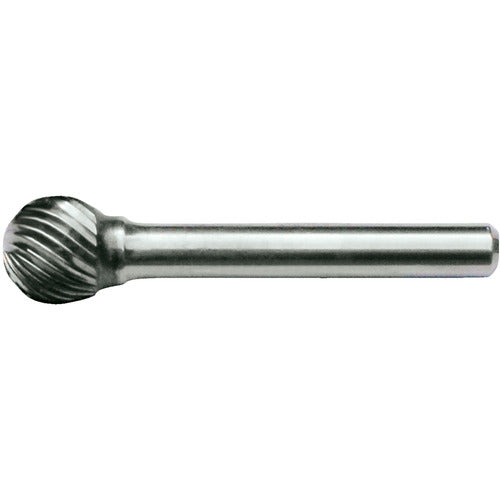 SD-1L6 Standard Cut Solid Carbide Bur-Ball Shape - Exact Industrial Supply