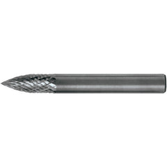 SG-3L6 Double Cut Solid Carbide Bur-Pointed Tree Shape