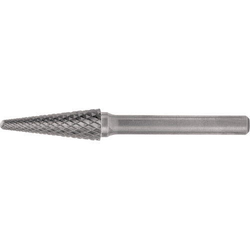 SL-4L6 Double Cut Solid Carbide Bur-Cone Radius Shape - Exact Industrial Supply