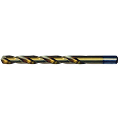 F RHS / RHC HSS 135 Degree Split Point Heavy Duty Jobber Drill - TiN