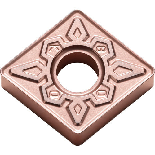 CNMG 433 KQ CA315, 3/64″ Corner Radius, 3/16″ Thick, 1/2″ Inscribed Circle, TiCnulll2O3/Ti, Diamond, Turning Indexable Insert - Exact Industrial Supply