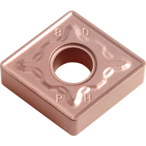 CNMG 433 PH CA320, 3/64″ Corner Radius, 3/16″ Thick, 1/2″ Inscribed Circle, TiCnulll2O3/Ti, Diamond, Turning Indexable Insert - Exact Industrial Supply