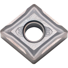 CNMG 431 SQ PR005S, 1/64″ Corner Radius, 3/16″ Thick, 1/2″ Inscribed Circle, MEGACOAT HARD, Diamond, Turning Indexable Insert - Exact Industrial Supply