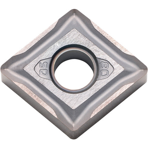 CNMG 544 SQ PR015S, 1/16″ Corner Radius, 1/4″ Thick, 5/8″ Inscribed Circle, MEGACOAT HARD, Diamond, Turning Indexable Insert - Exact Industrial Supply