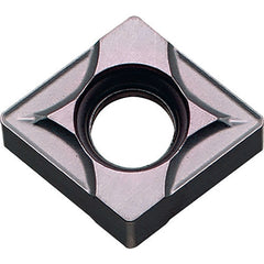 CNMU 2421 E-GK PR1225, 1/64″ Corner Radius, 1/8″ Thick, 0.2953″ Inscribed Circle, MEGACOAT, Diamond, Turning Indexable Insert - Exact Industrial Supply