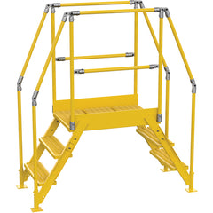 Cross-Over Ladder 3 Step 28 H 26″W - Exact Industrial Supply