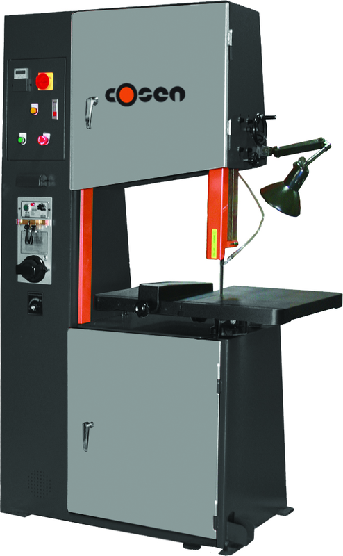 #VCS-600 - 12" x 23" Vertical Contour Bandsaw - Benchmark Tooling