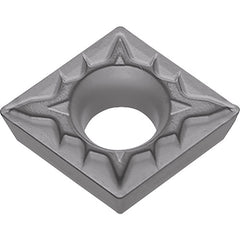 CPMT 321 XP TN610, 1/64″ Corner Radius, 1/8″ Thick, 3/8″ Inscribed Circle, TiCN, 80 Degree Diamond, Turning Indexable Insert