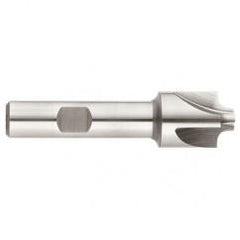 3/8" Radius - 1-1/4 x 7/8" Shank - Cobalt - Corner Rounding EM - 4 FL Uncoated - Benchmark Tooling