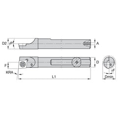 CSBI25035L WG STEEL BORING BAR - Exact Industrial Supply