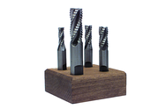 4 Pc. HSS Roughing End Mill Set - Benchmark Tooling