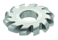 5/8 Radius - 6 x 1-1/4 x 1-1/4 - HSS - Convex Milling Cutter - Large Diameter - 14T - TiCN Coated - Benchmark Tooling