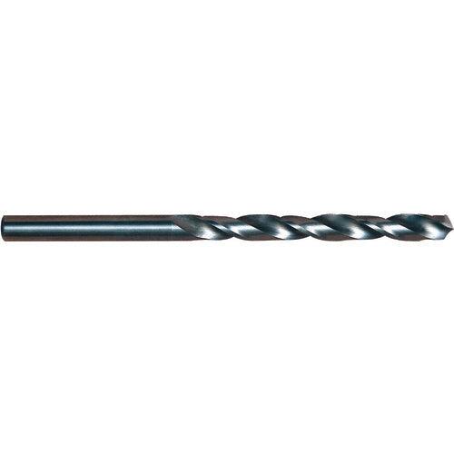 ‎X Dia. x 0.397″ Shank × 2-7/8″ Flute Length × 4-1/2″ OAL, 118°, TiAlN, 2 Flute, External Coolant, Straight Solid Carbide Drill - Exact Industrial Supply