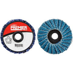 3″ 80 Grit Type 3 Mini Flap Disc - Benchmark Tooling