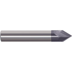 1/8″ Cutting Dia. 1/8″Shank Dia, 2 Flute, 60 Degrees, Carbide Chamfer Mill Series/List #5997T - Benchmark Tooling