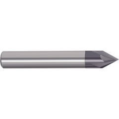 1/8″ Cutting Dia. 1/8″Shank Dia, 4 Flute, 60 Degrees, Carbide Chamfer Mill Series/List #5997T - Benchmark Tooling