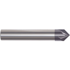 1/8″ Cutting Dia. 1/8″Shank Dia, 4 Flute, 90 Degrees, Carbide Chamfer Mill Series/List #5997T - Benchmark Tooling