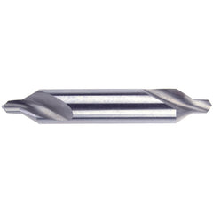 #6 × 3″ OAL HSS Plain Combined Drill and Countersink Bright Series/List #495 - Benchmark Tooling