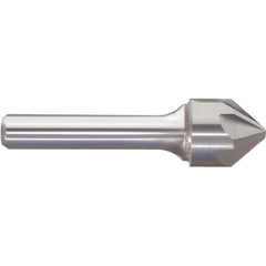 1/8″ Cutting Dia. 1/8″Shank Dia, 6 Flute, 60 Degrees, Carbide Countersink Series/List #5754 - Benchmark Tooling