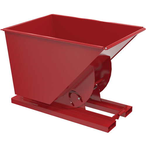 Hopper W/O Bump & Dump LD 1 Cu 2K S Red