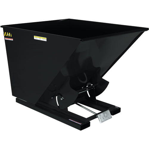 Self-Dump Hopper Ld 2 Cu Yd 2K Blk Semi/Gloss - Exact Industrial Supply