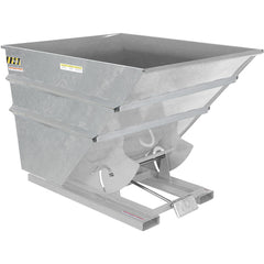 Self-Dump Hopper Hd 3 Cu Yd 6K Galv - Exact Industrial Supply