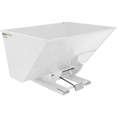 Self-Dump Hopper Hd 3 Cu Yd 6K White - Exact Industrial Supply