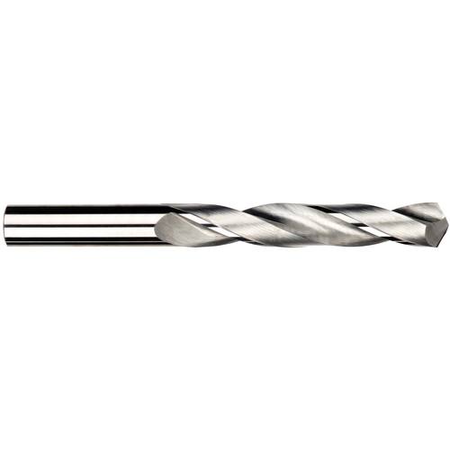 10 mm Dia. × 10 mm Shank × 73 mm Flute Length × 114 mm OAL, 2xD Flute, External Coolant, Plain Solid Carbide Drill