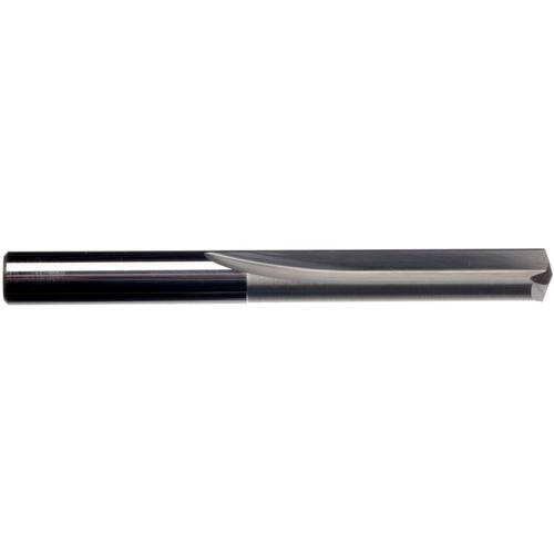 ‎3/16″ Dia. × 3/16″ Shank × 1-1/8″ Flute Length × 2-3/16″ OAL, 2xD Flute, External Coolant, Plain Solid Carbide Drill - Exact Industrial Supply