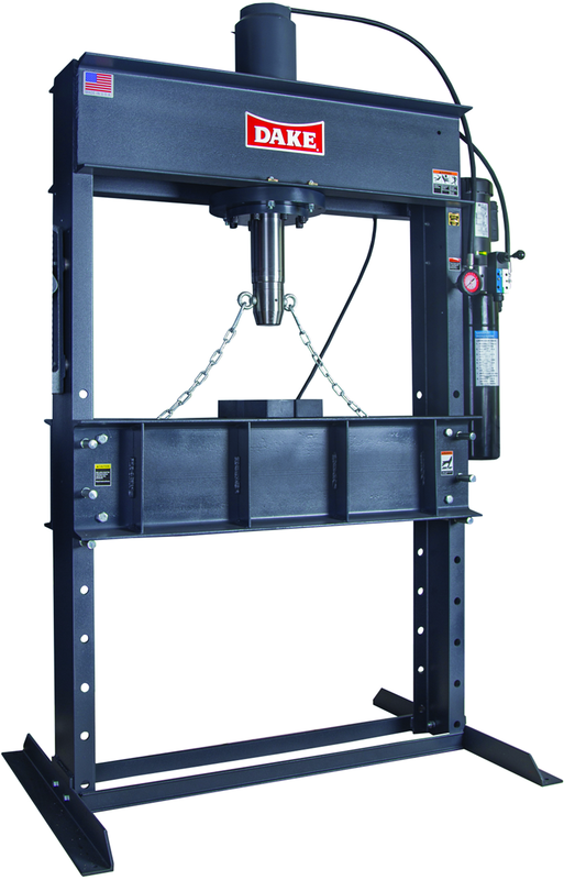 Electrically Operated H-Frame Dura Press - Force 50DA - 50 Ton Capacity - Benchmark Tooling