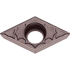 DCGT 32502 MP-CF PR1225, 0.0039″ Corner Radius, 5/32″ Thick, 3/8″ Inscribed Circle, MEGACOAT, Diamond, Turning Indexable Insert - Exact Industrial Supply