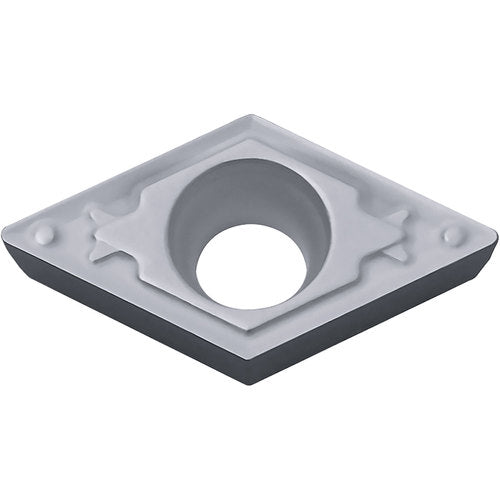 DCMT 2152 HQ TN620, 1/32″ Corner Radius, 3/32″ Thick, 1/4″ Inscribed Circle, TiCN, 55 Degree Diamond, Turning Indexable Insert