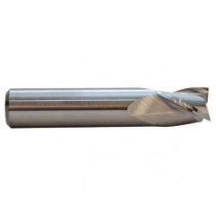 3/16 TuffCut Stub Length Center Cutting 3 Fl End Mill TiCN Coated - Benchmark Tooling