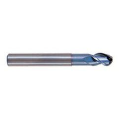 3/4" Dia. - 4" OAL - TiCN CBD-Ball Nose HP End Mill-3 FL - Benchmark Tooling