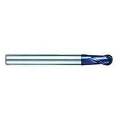 1" Dia. - 7"OAL - AlTiN CBD-Ball Nose HP End Mill-2 FL - Benchmark Tooling