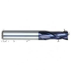 1/4" Dia. - 1" LOC - 2-3/4" OAL - 2 FL Carbide S/E HP End Mill-AlTiN - Benchmark Tooling