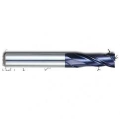 3/8" Dia. - 1" LOC - 2-3/4" OAL - 2 FL Carbide S/E HP End Mill-AlTiN - Benchmark Tooling