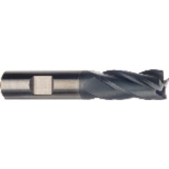 ‎1/8″ × 1/8″ × 1/2″ × 1-1/2″ AlTiN E14 4F .020R RR Spector End Mill - Benchmark Tooling