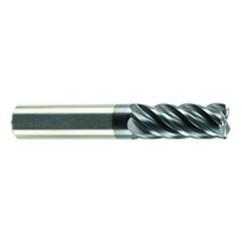 5/8" Dia. - 3-1/4" LOC - 6" OAL - .060 Radius 5 FL Carbide S/E HP End Mill-AlCrN-X - Benchmark Tooling