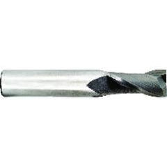 1/4 Dia. x 2-1/2 Overall Length 3-Flute Square End Solid Carbide SE End Mill-Round Shank-Center Cut-AlTiN - Benchmark Tooling