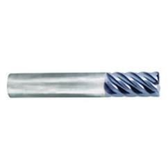 5/8" Dia. - 1-1/4" LOC - 3-1/2" OAL - .030 Radius 6 FL Carbide S/E HP End Mill-nACo - Benchmark Tooling