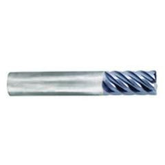 5/8" Dia. - 1-1/4" LOC - 3-1/2" OAL - .030 Radius 6 FL Carbide S/E HP End Mill-nACo - Benchmark Tooling