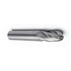 7mm Dia. - 63mm OAL - Ball Nose SE AlTiN Carbide End Mill - 4 FL - Benchmark Tooling