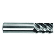 1/4" Dia. - 2-1/2" OAL - AlTiN - CBD - 60° Helix HP End Mill - 3 FL - Benchmark Tooling