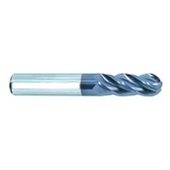 1/4" Dia. - 2-1/2"OAL - AlTiN CBD-Vari Helix-BE HP End Mill-4 FL - Benchmark Tooling